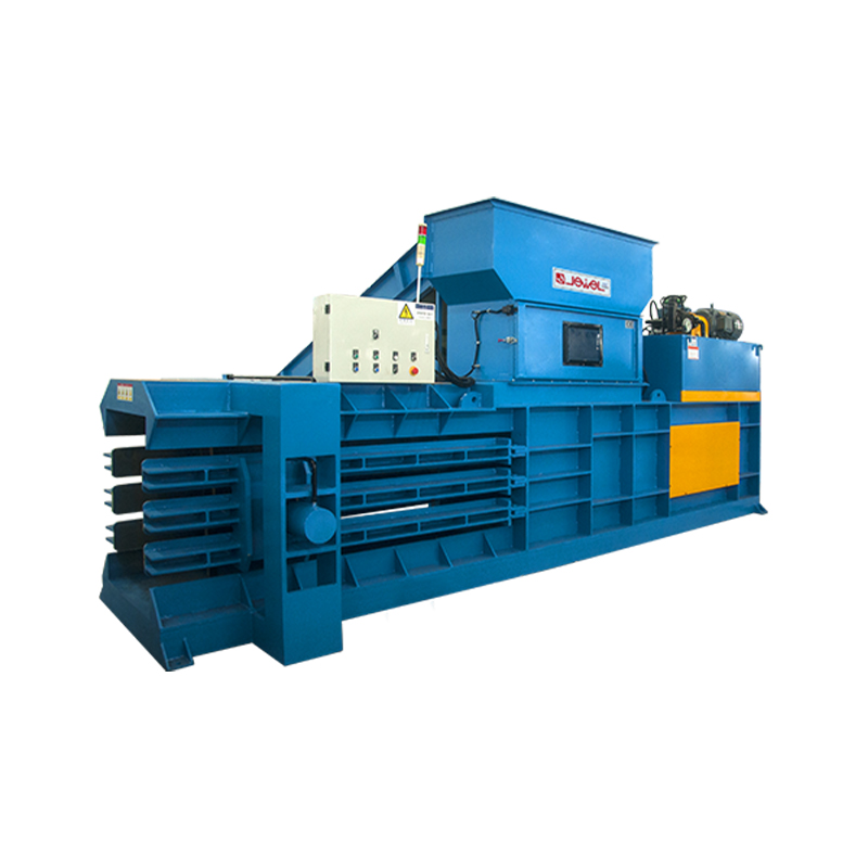 Pozioma półautomatyczna prasa hydrauliczna do makulatury