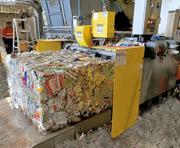 Wielofunkcyjne i wysokowydajne rozwiązanie do prasowania dla wiodącego australijskiego centrum recyklingu