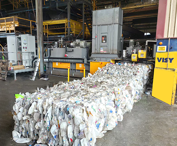 Wielofunkcyjne i wysokowydajne rozwiązanie do prasowania dla australijskiego kompleksowego centrum recyklingu
