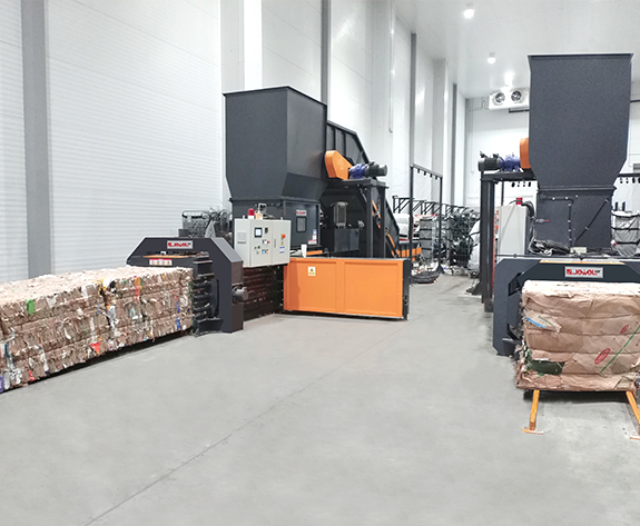 Zautomatyzowane rozwiązanie do usuwania odpadów opakowaniowych w wiodącym rosyjskim centrum logistycznym supermarketów